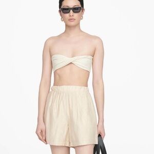 NWT Anine Bing Rosa Swimsuit Strapless Top